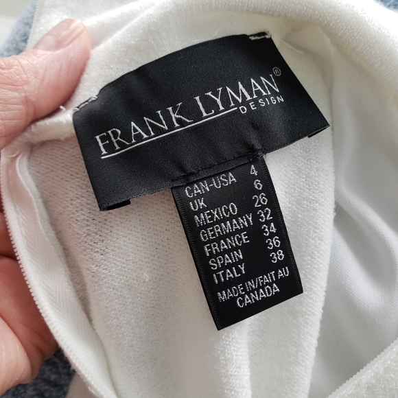 Frank Lyman white sleeveless blouse - Picture 5 of 7